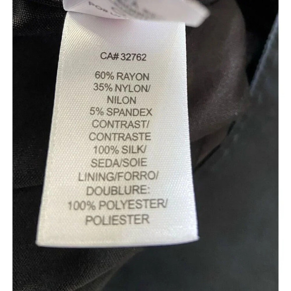 See By Chloe Dress Sheath Silk Ruffle Sleeve Black Size Small S *no size tag* - Picture 7 of 7